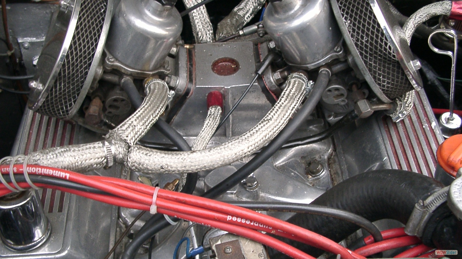 Merlin mit Rover V8 Motor